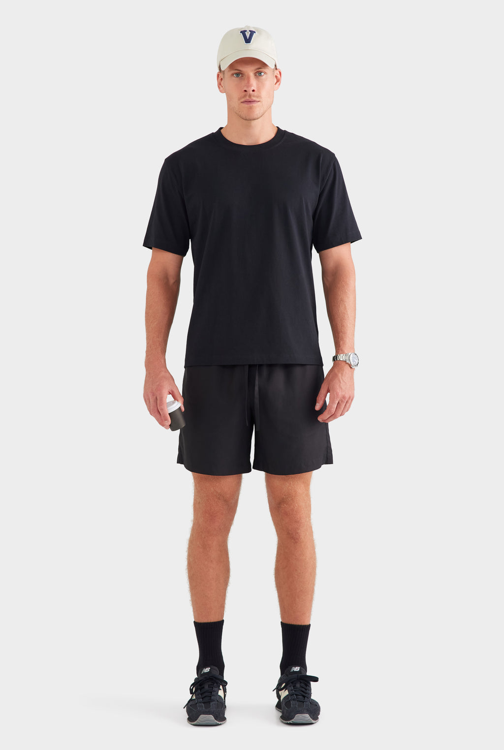 Standard Cotton T Shirt - Black