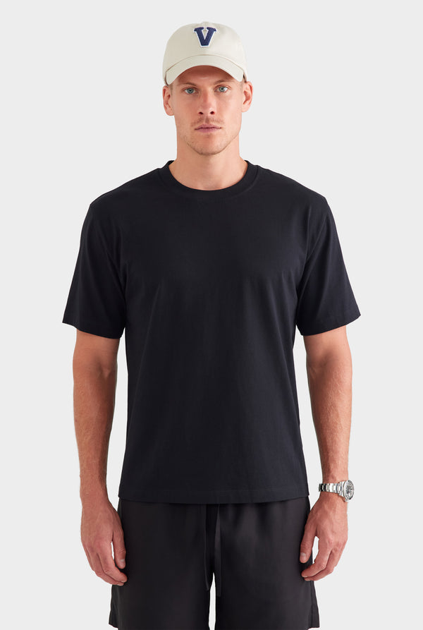 Standard Cotton T Shirt - Black