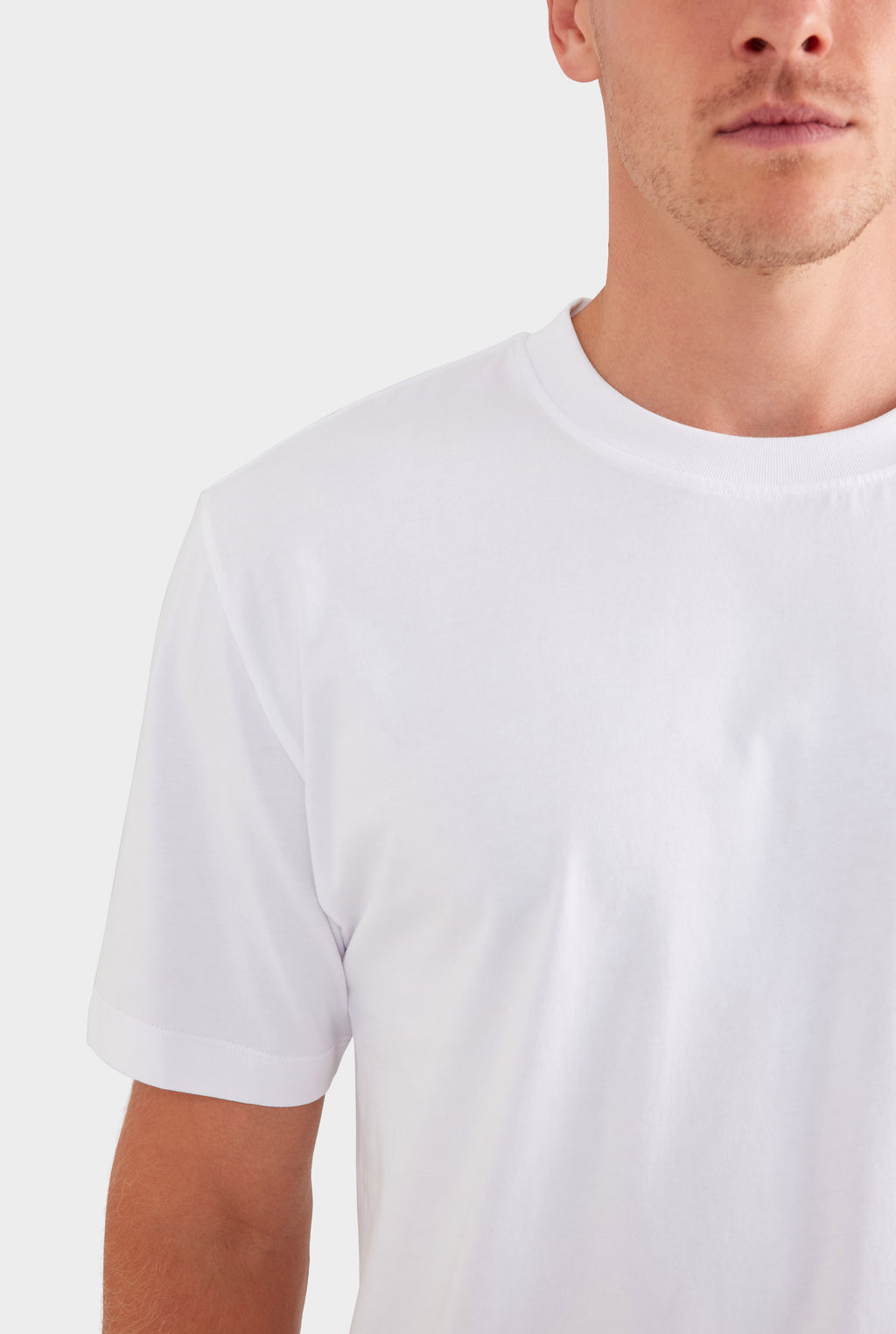 Standard Cotton T Shirt - White