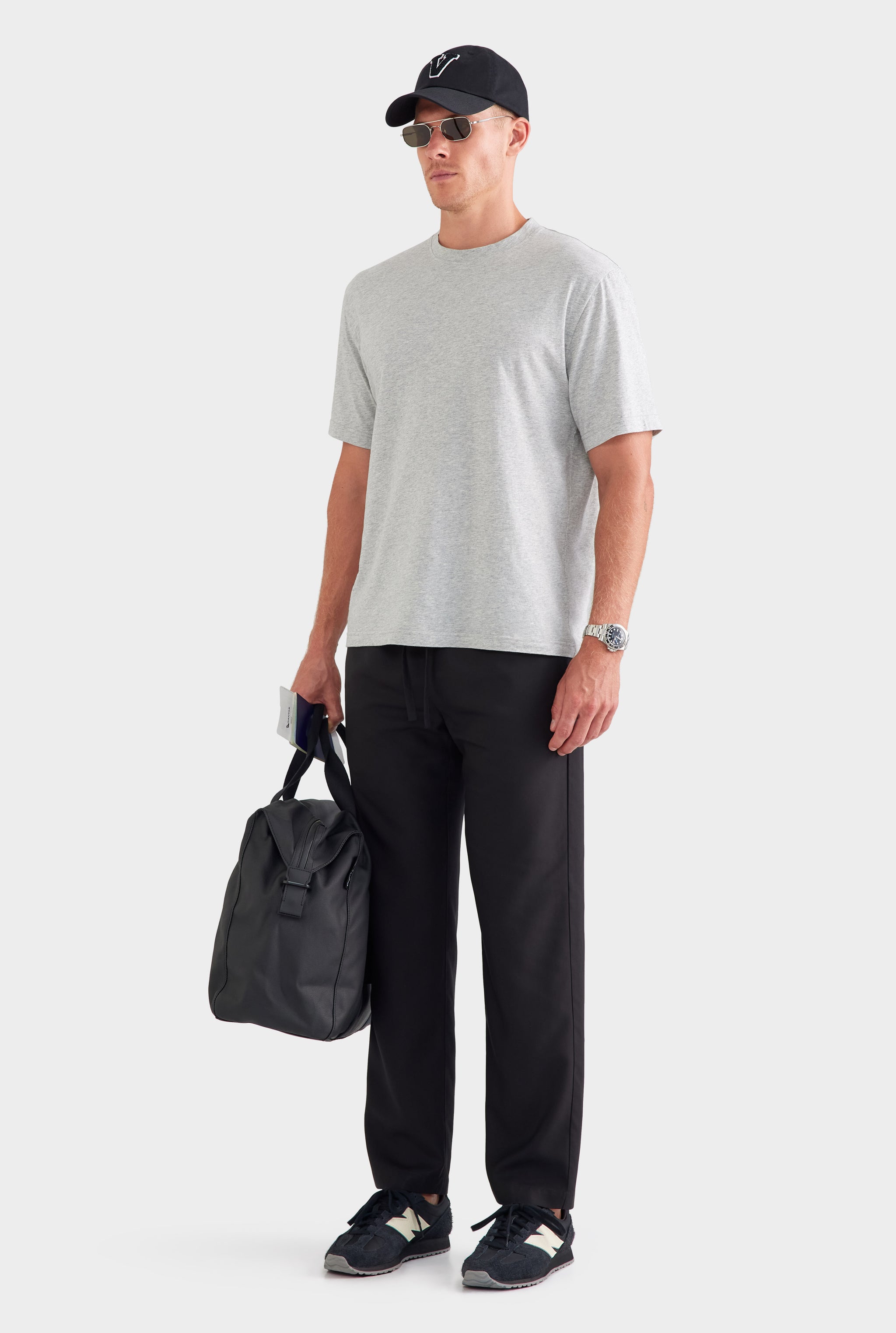 Lightweight Standard T Shirt - Grey Marl