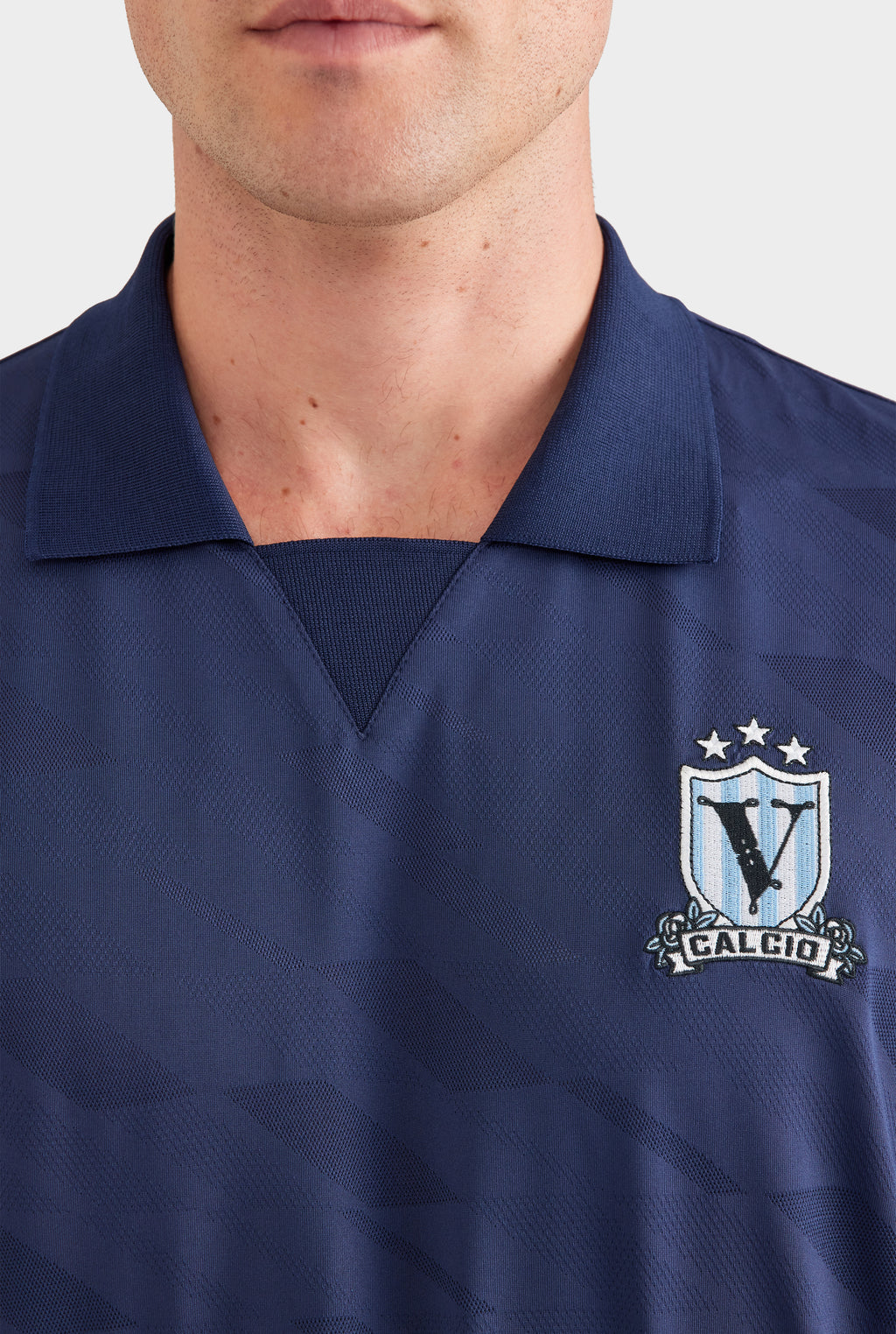 Milano Oversized Jersey - Navy/Blue/White