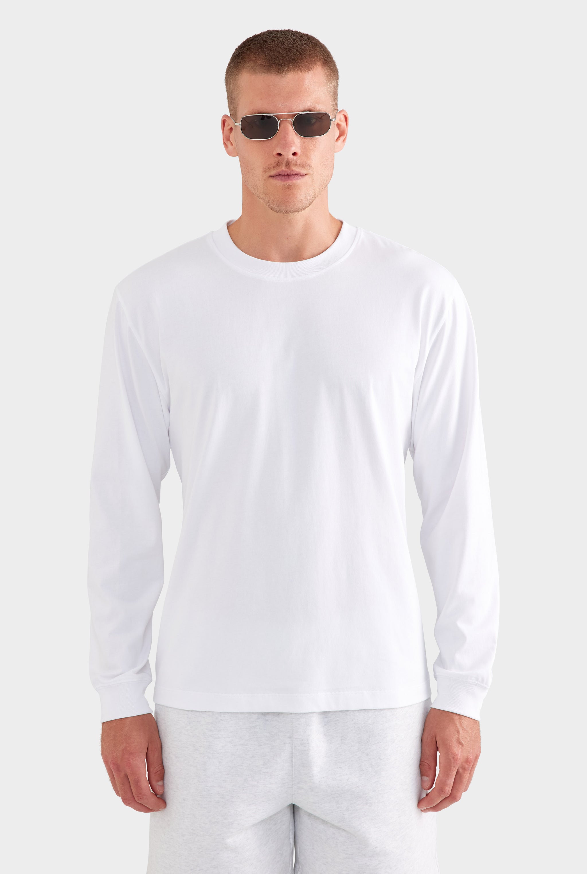 Standard Long Sleeve T Shirt - White