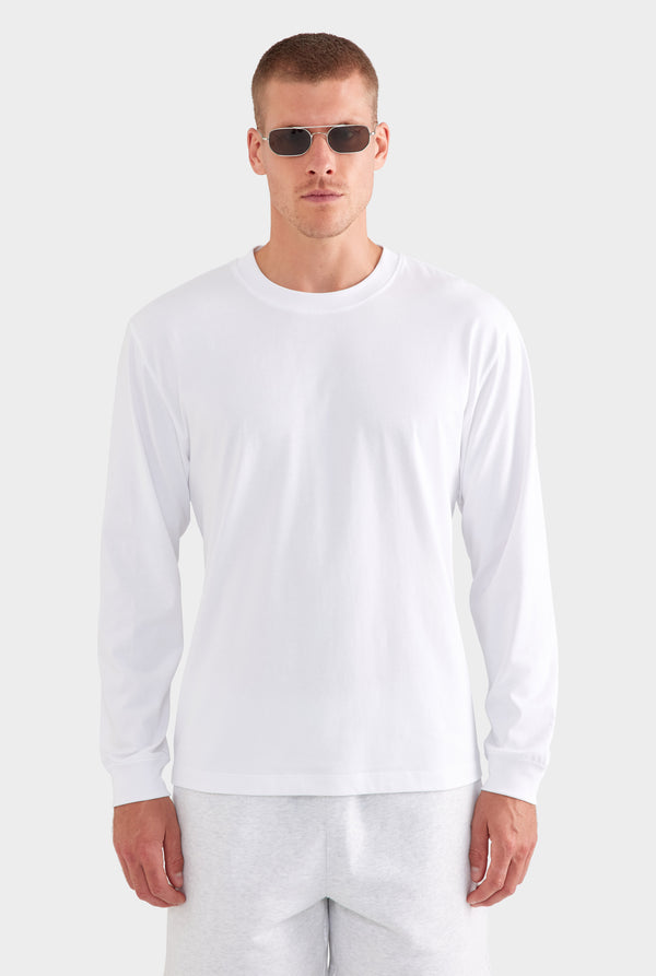 Standard Long Sleeve T Shirt - White