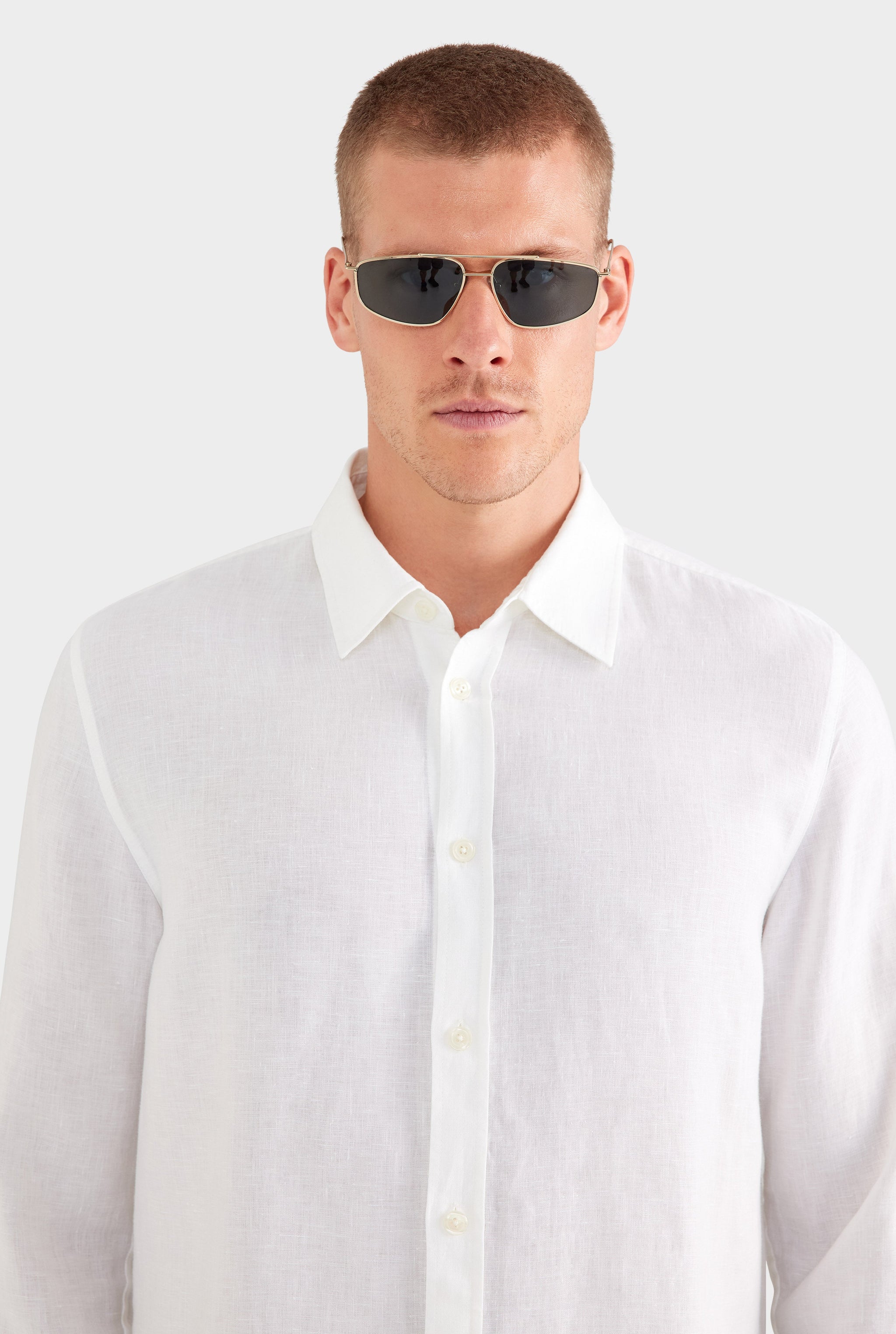 Linen Shirt - White