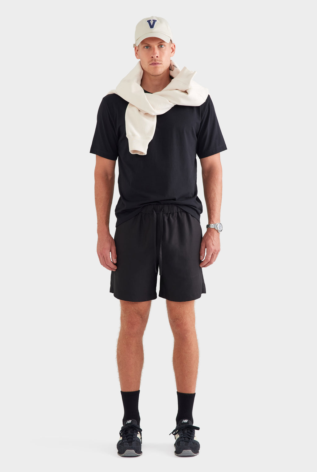 Relaxed Tencel Short - Black