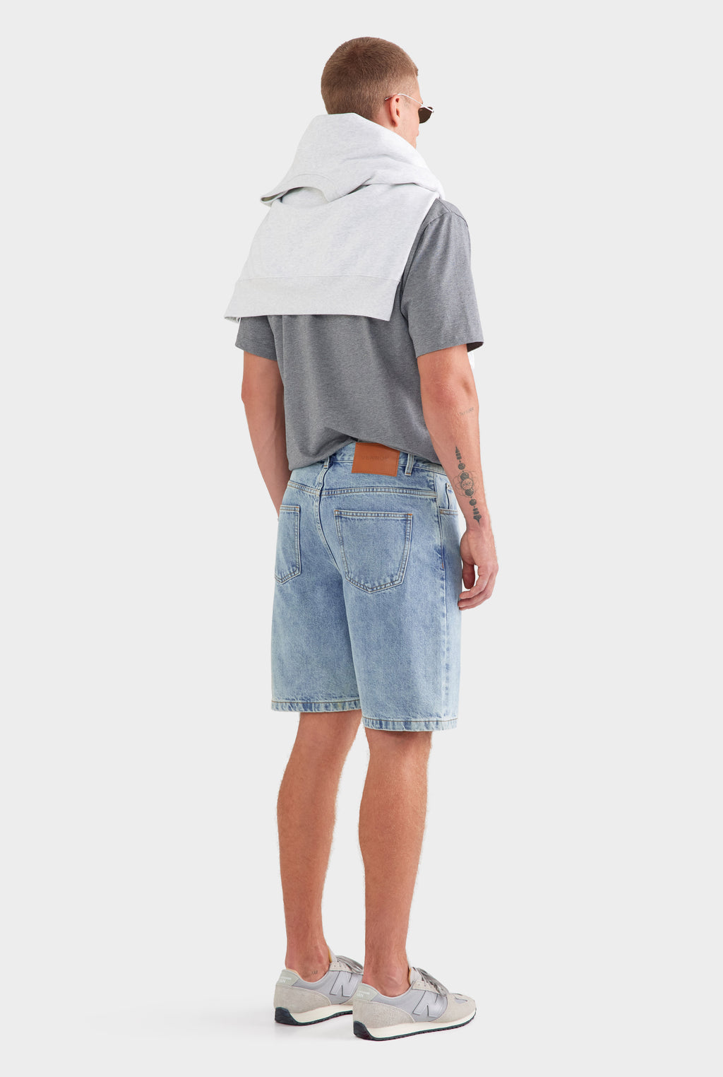Denim Bermuda Short - Light Blue