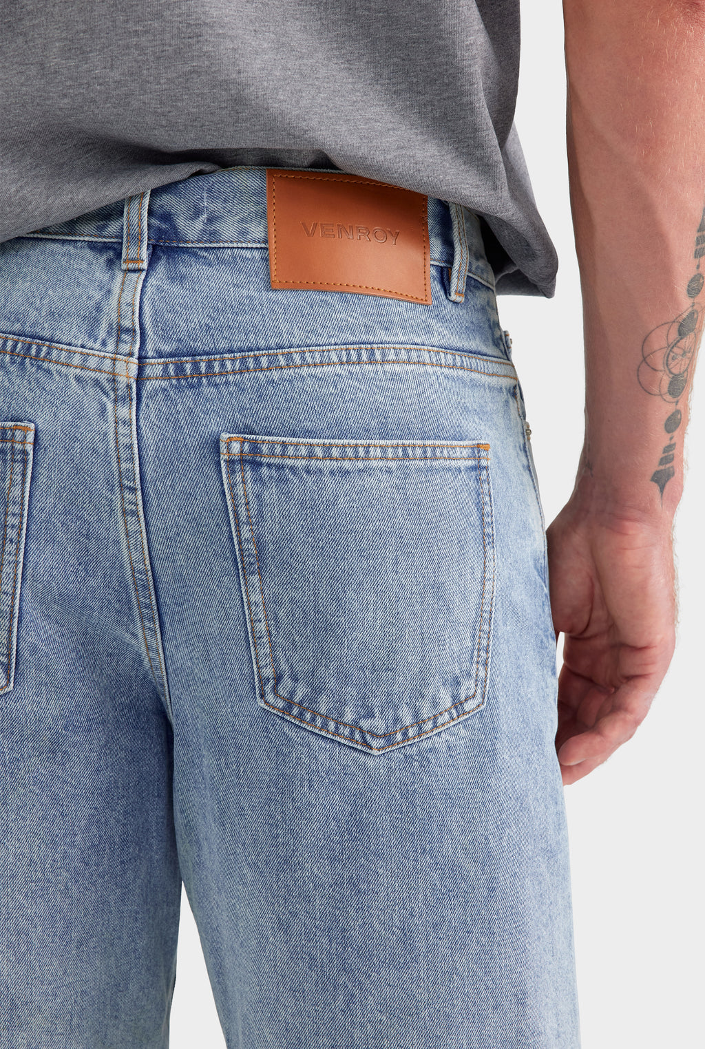Denim Bermuda Short - Light Blue