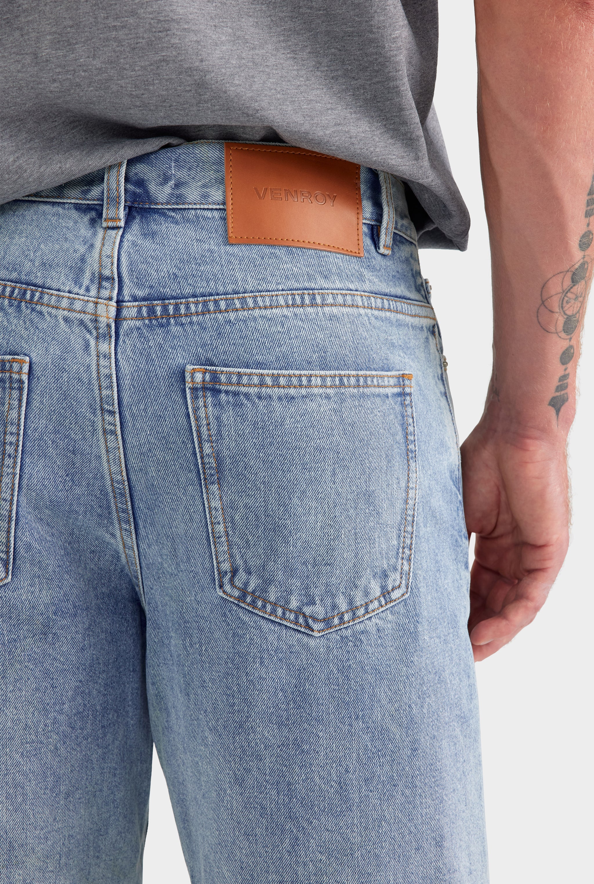 Denim Bermuda Short - Light Blue