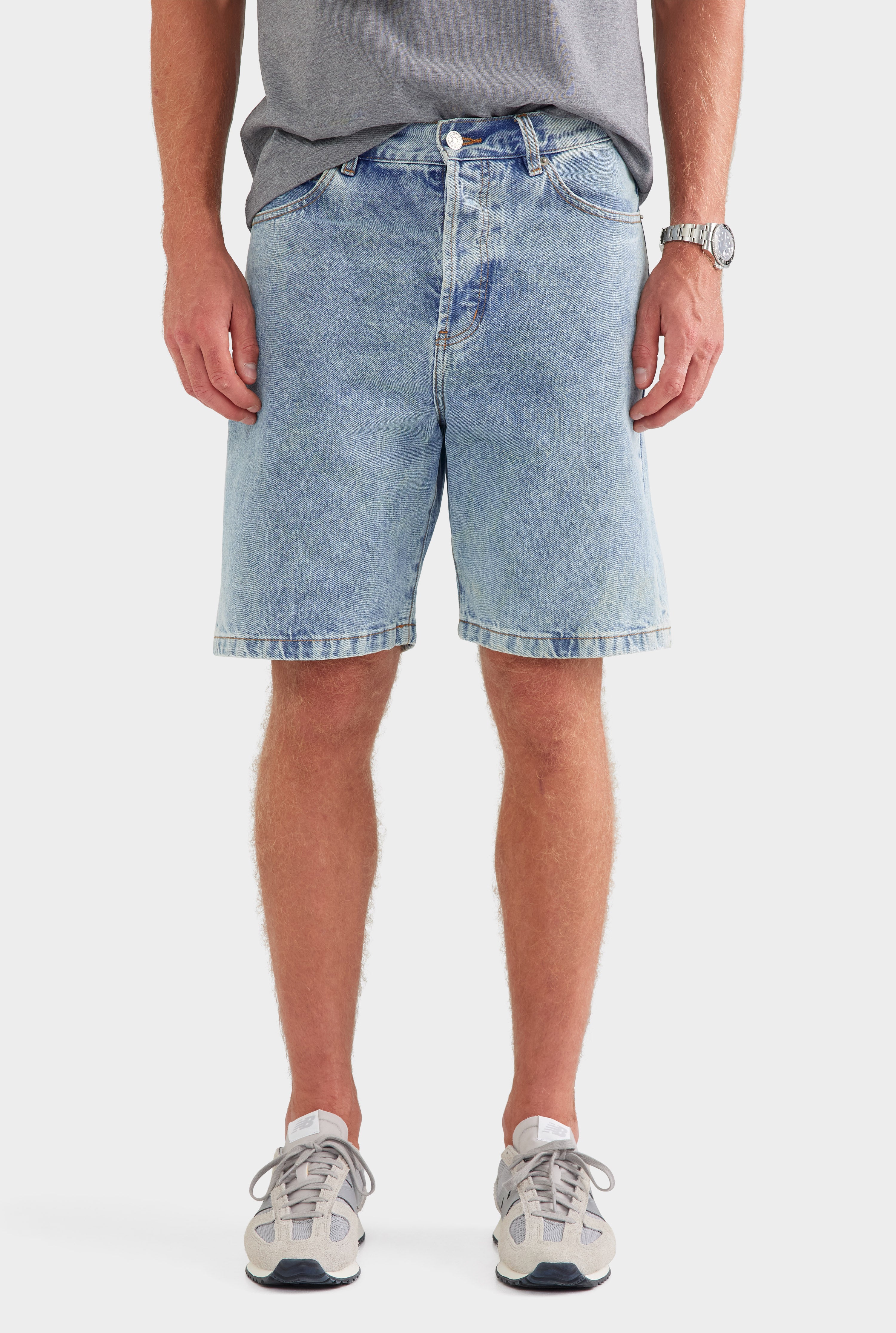 Denim Bermuda Short - Light Blue