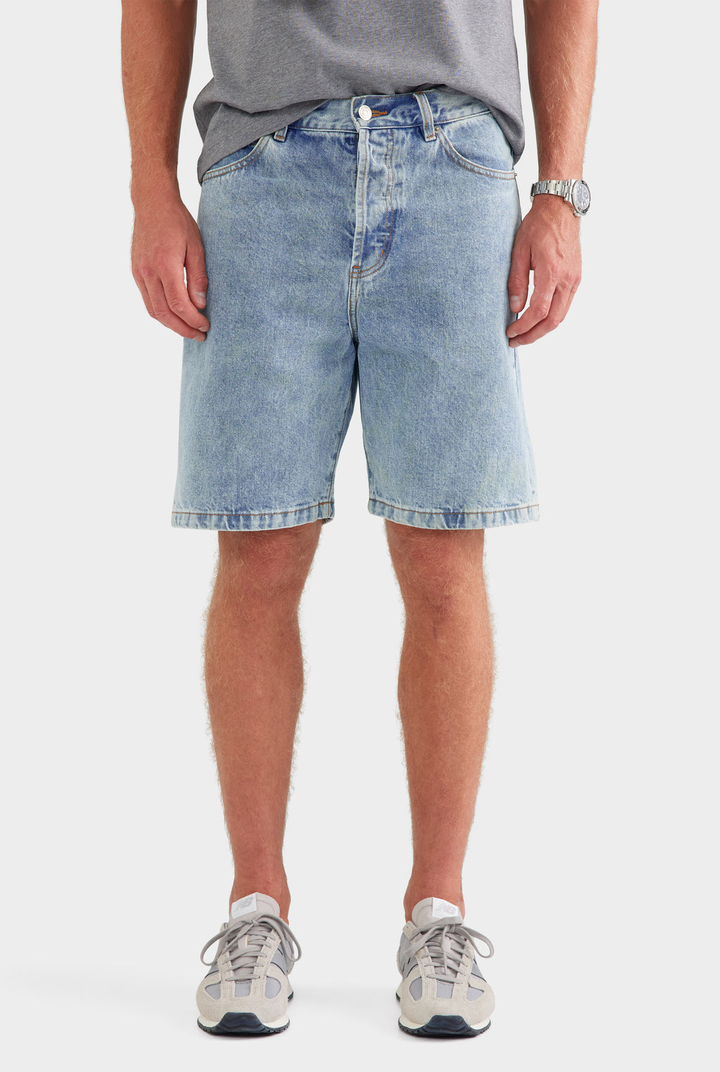 Denim Bermuda Short - Light Blue