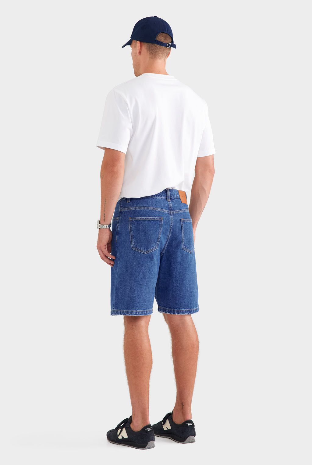 Denim Short - Mid Blue