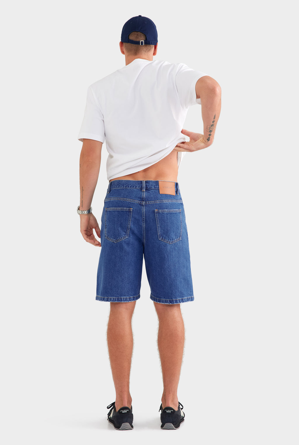 Denim Short - Mid Blue