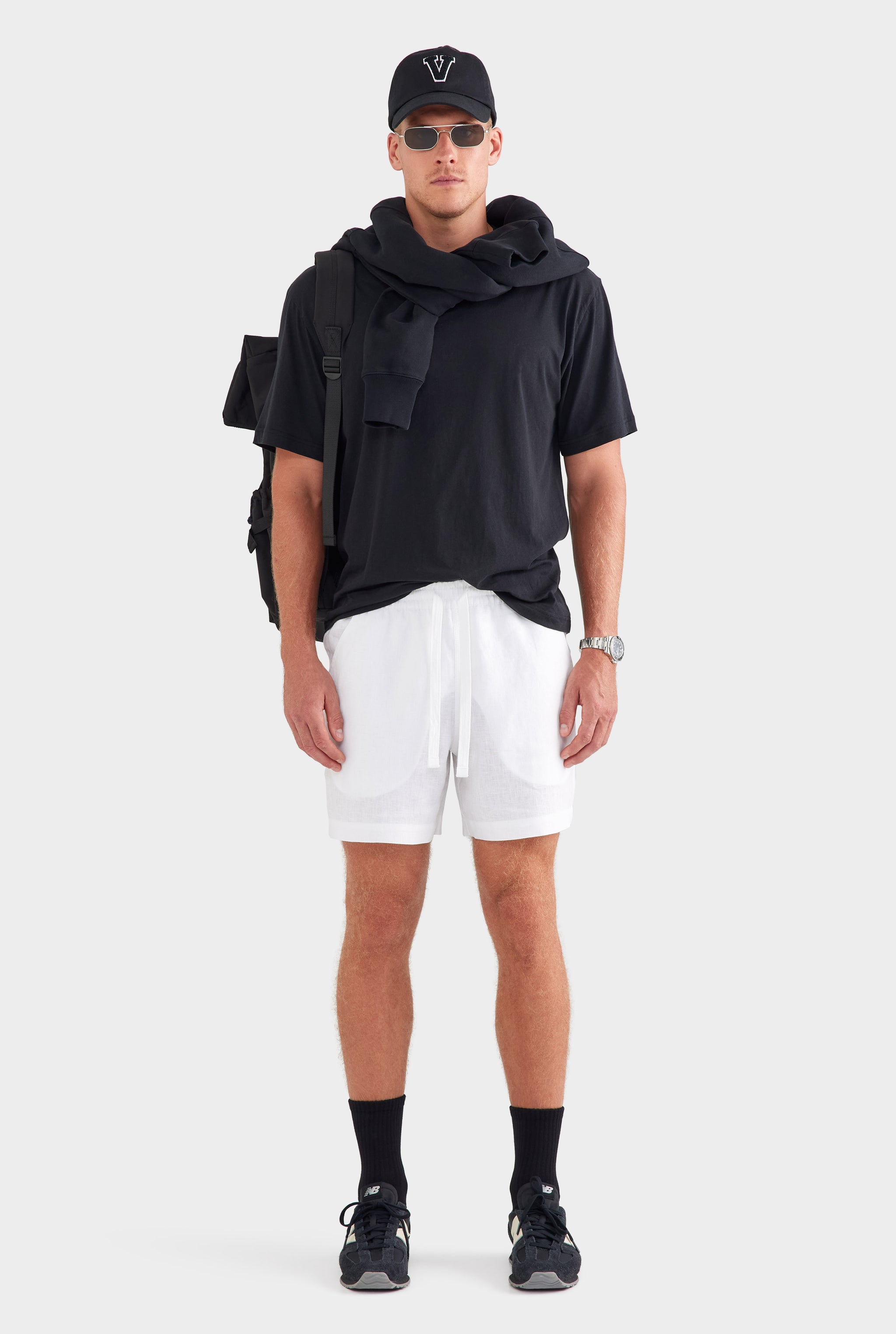 Lounge Short - White