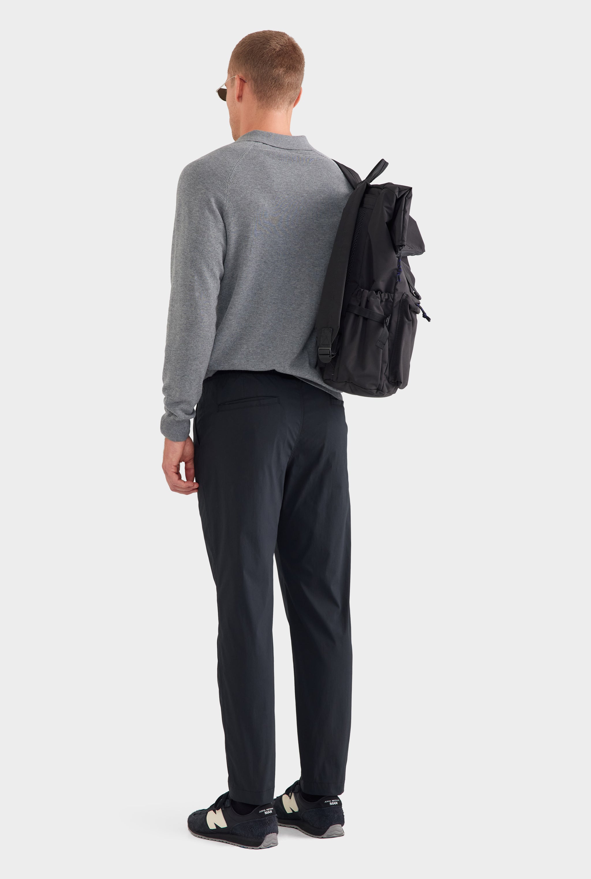 Cotton Stretch Pant - Black