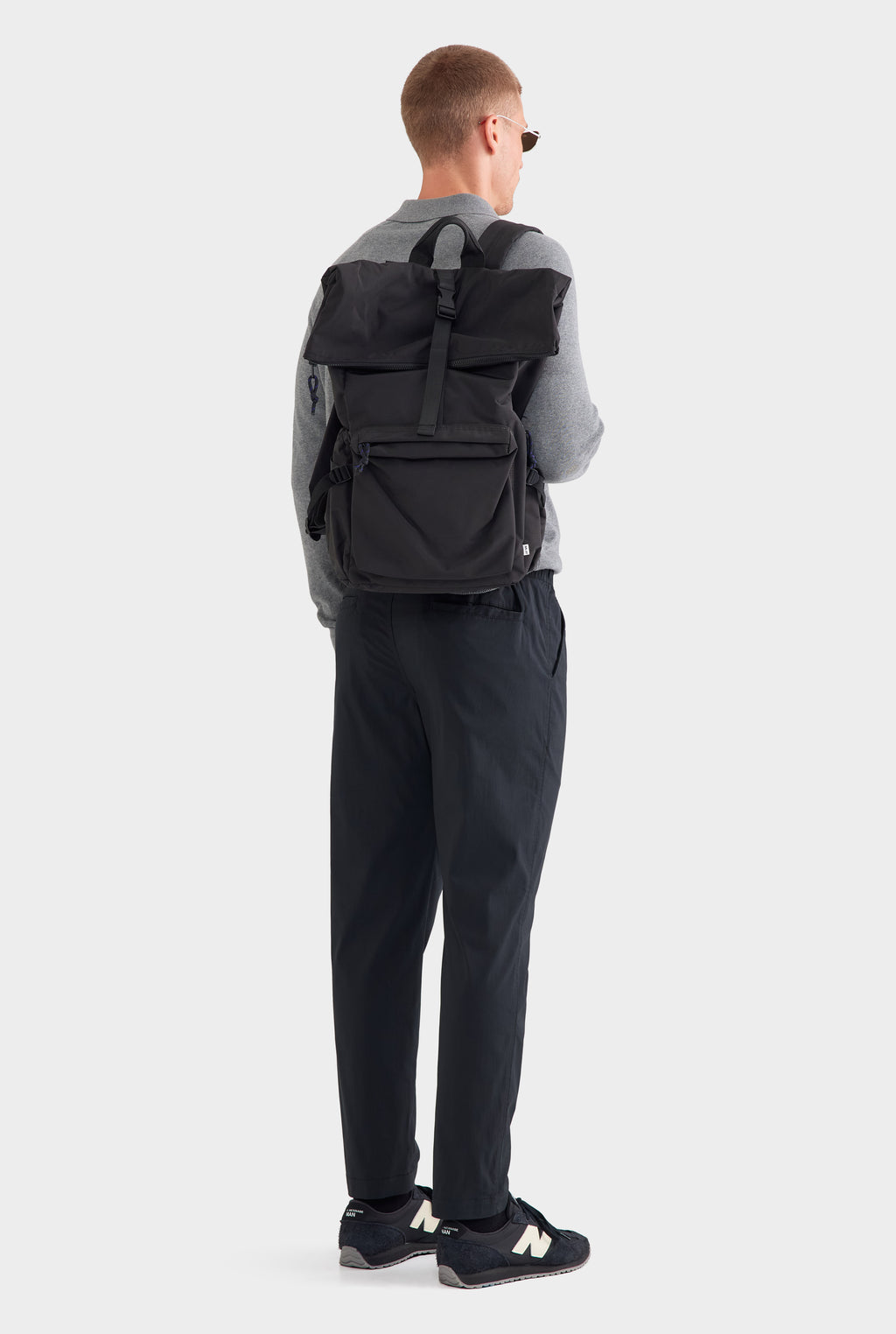 Cotton Stretch Pant - Black