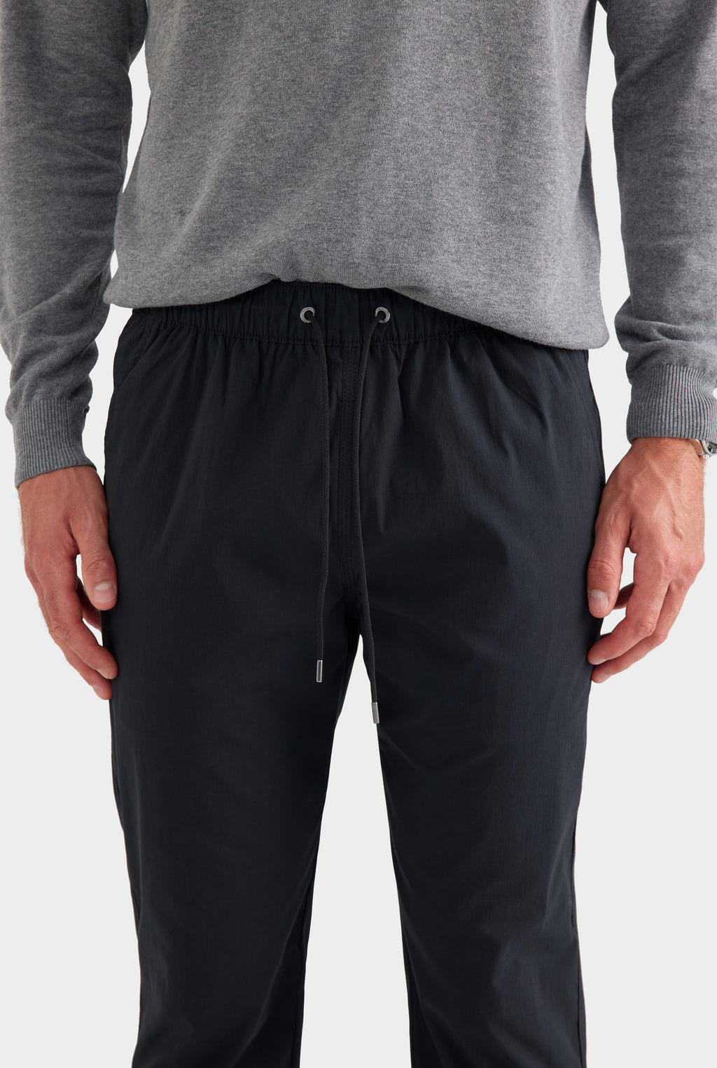 Cotton Stretch Pant - Black
