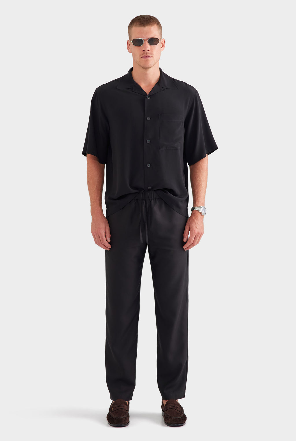 Tencel Lounge Pant - Black