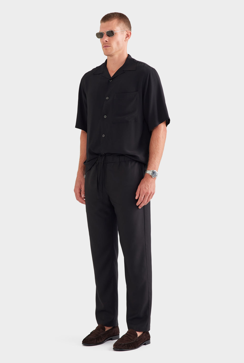 Tencel Lounge Pant - Black
