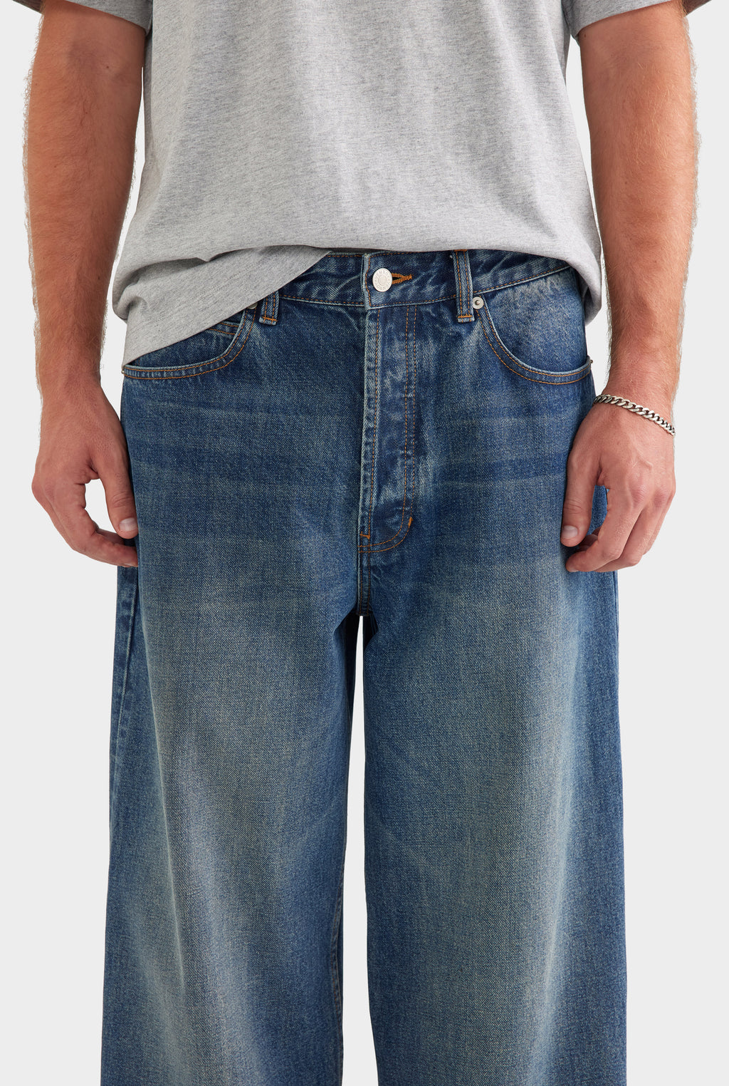 Baggy Denim Jean - Dark Vintage Wash