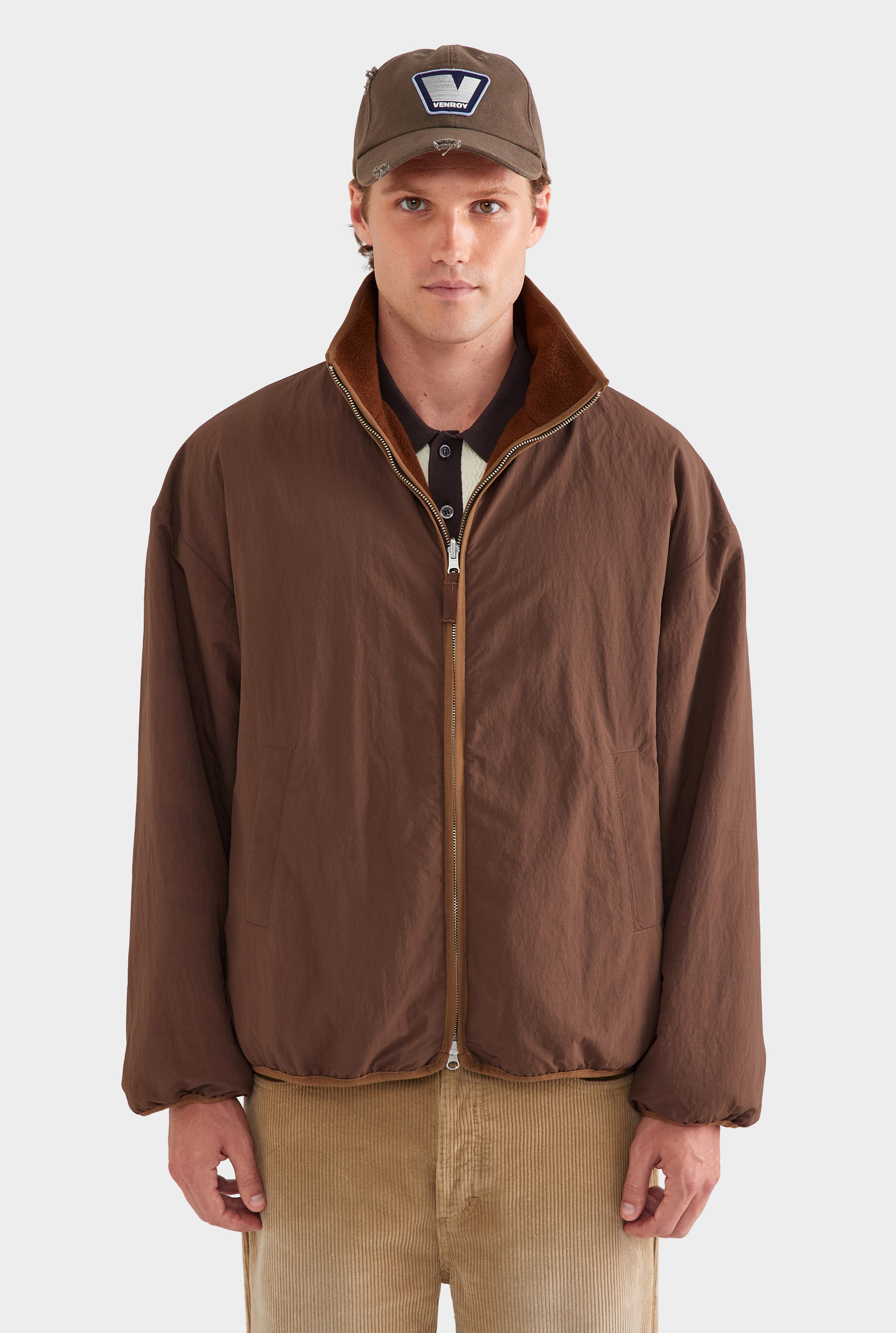 【BROWN】REVERSIBLE NYLON*FLEECE PANTS NIKE Club Mens Open Hem Fleece Pants - BROWN | Tillys