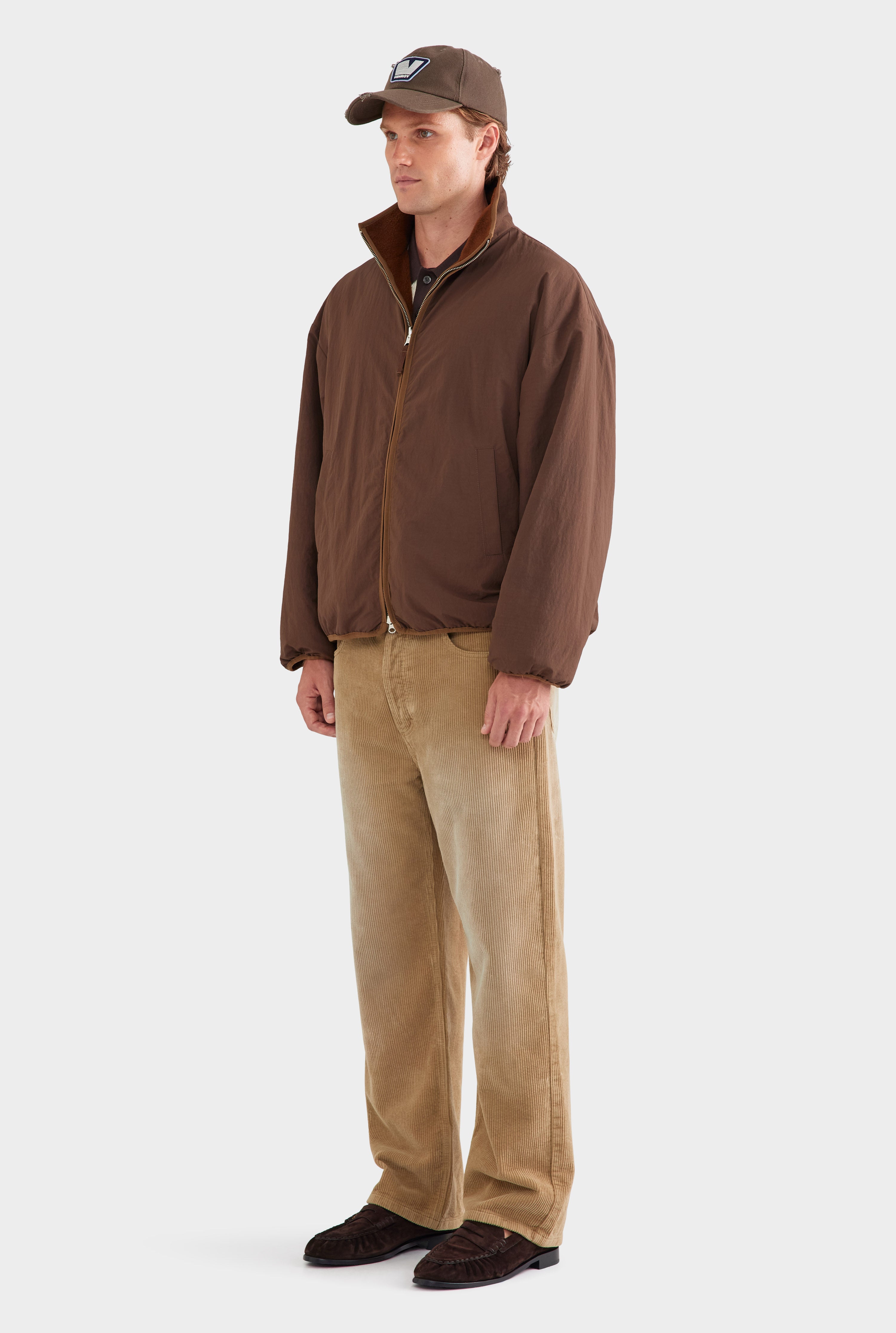 【BROWN】REVERSIBLE NYLON*FLEECE PANTS NIKE Club Mens Open Hem Fleece Pants - BROWN | Tillys
