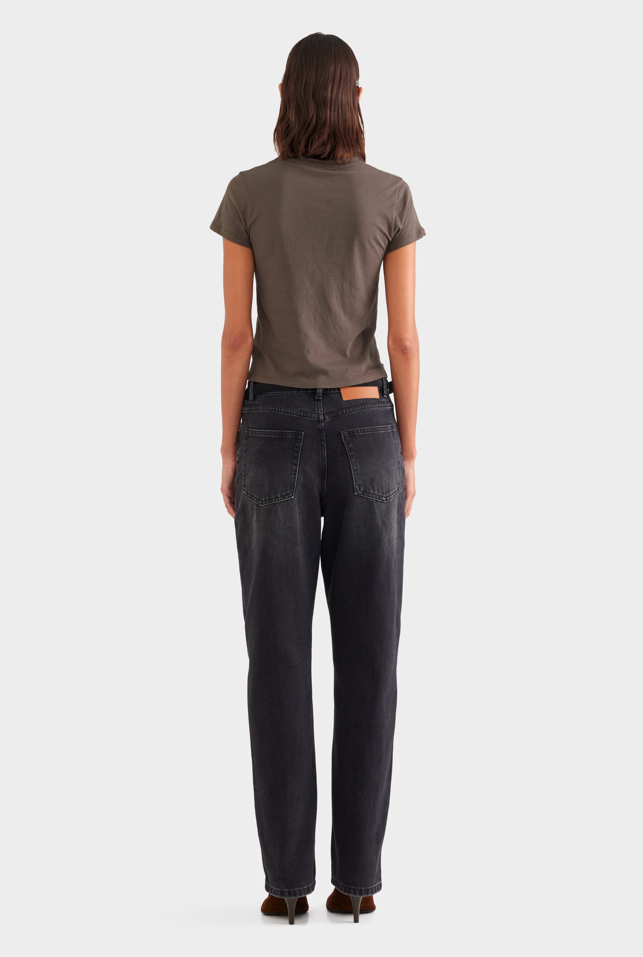 Lightweight Cotton Baby Tee - Dark Olive