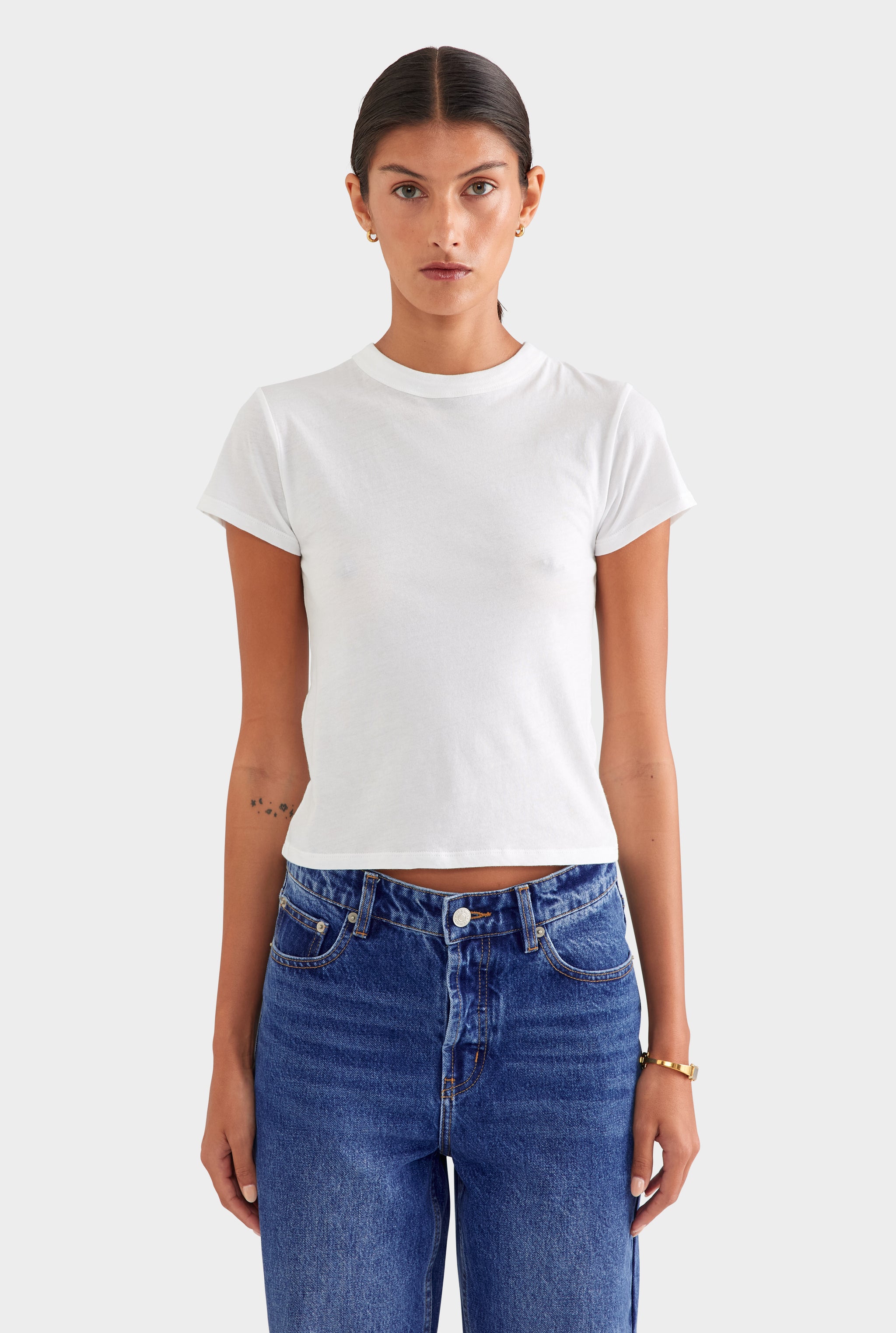 Straight Leg Jean - Mid Indigo