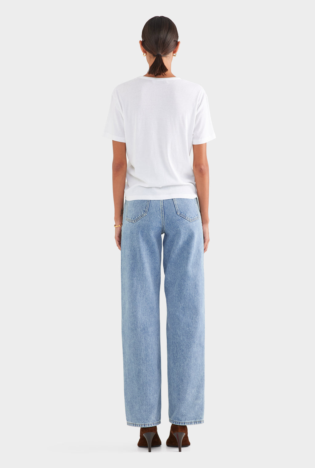Straight Leg Jean - Light Blue