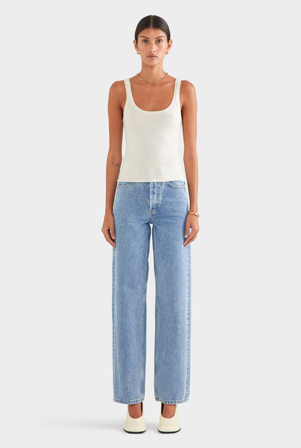 Cashmere Tank - Off White