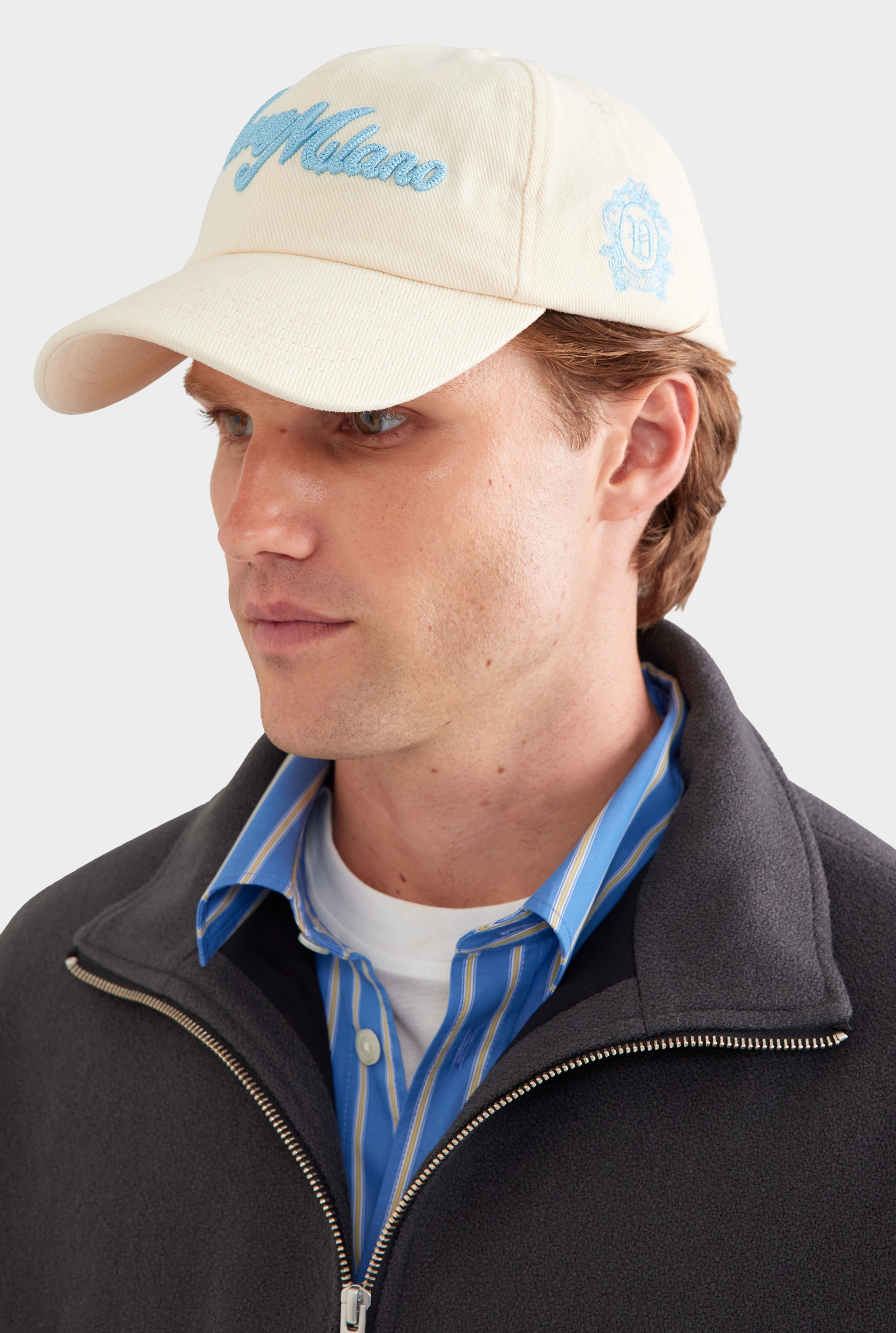 Milano Cotton Twill Cap - Cream