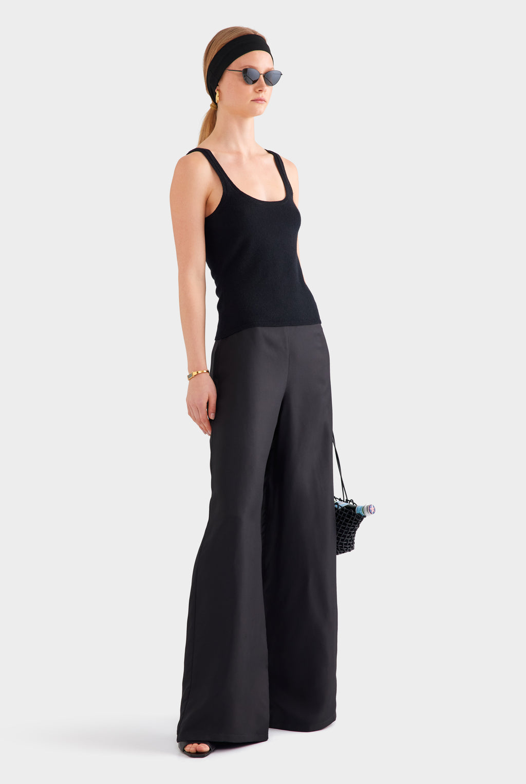 Cashmere Tank - Black