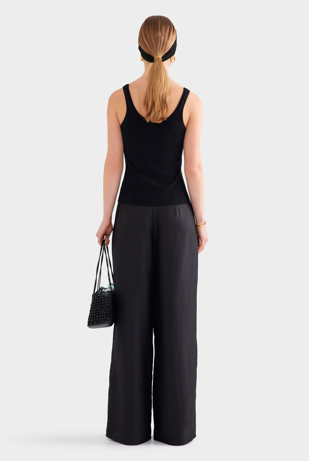 Cashmere Tank - Black