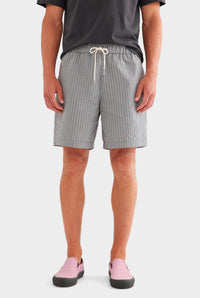 Check Cotton Nylon Short - Multi Check