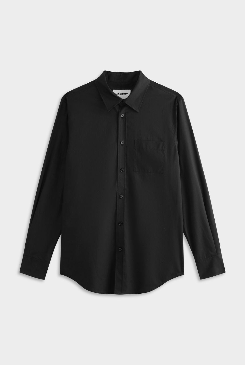Classic Cotton Shirt - Black