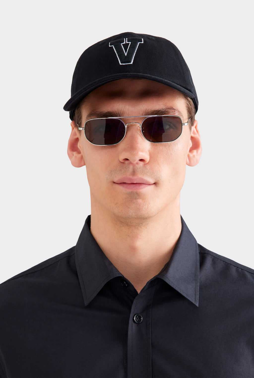 Classic Cotton Shirt - Black