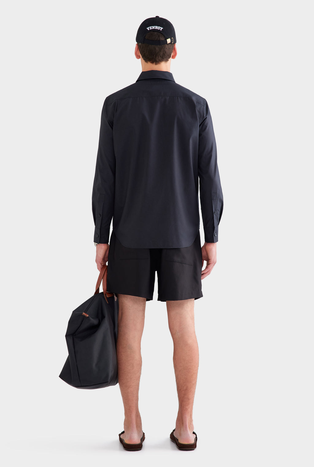 Classic Cotton Shirt - Black