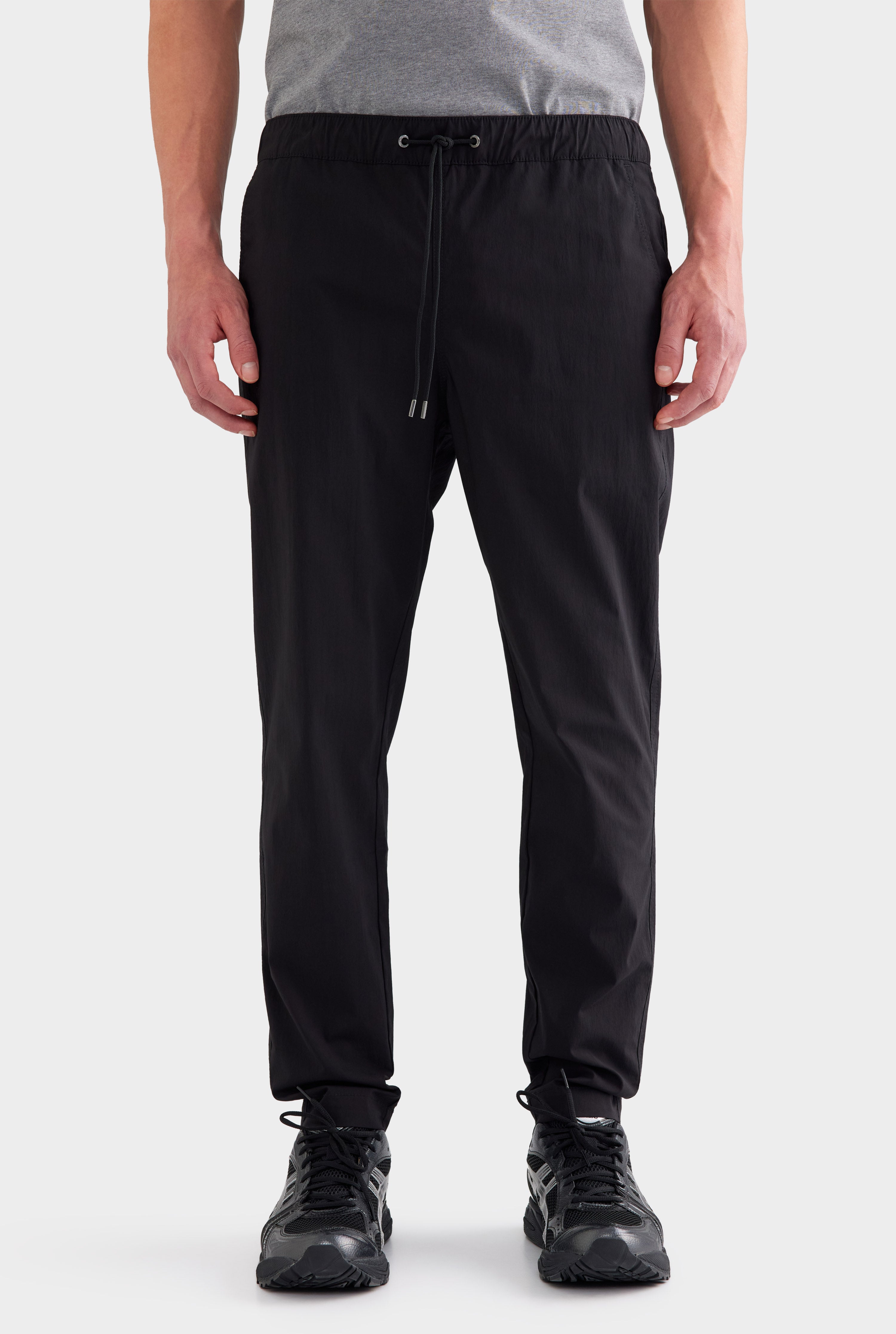 Cotton Stretch Pant - Black