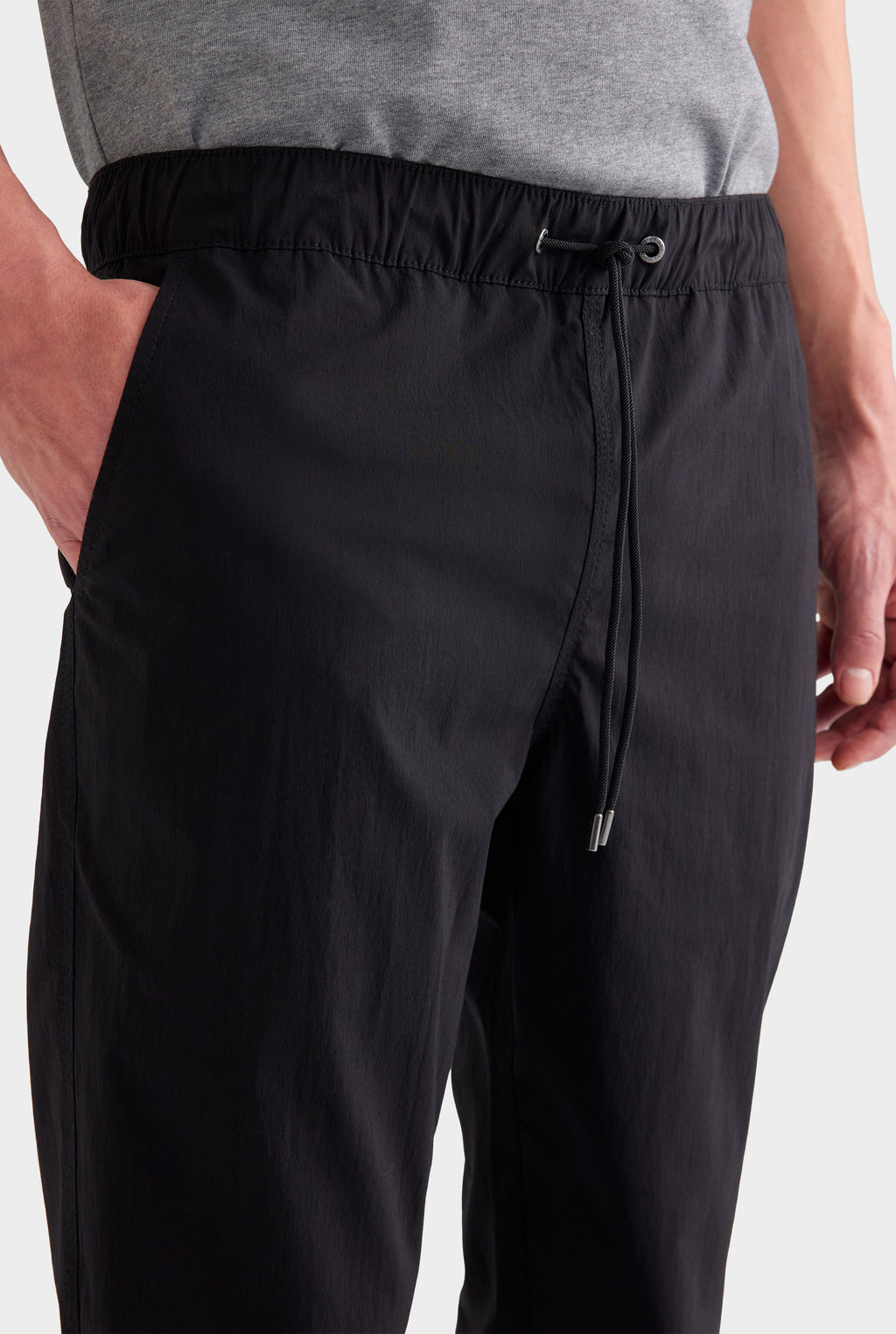 Cotton Stretch Pant - Black