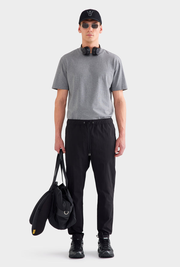 Cotton Stretch Pant - Black