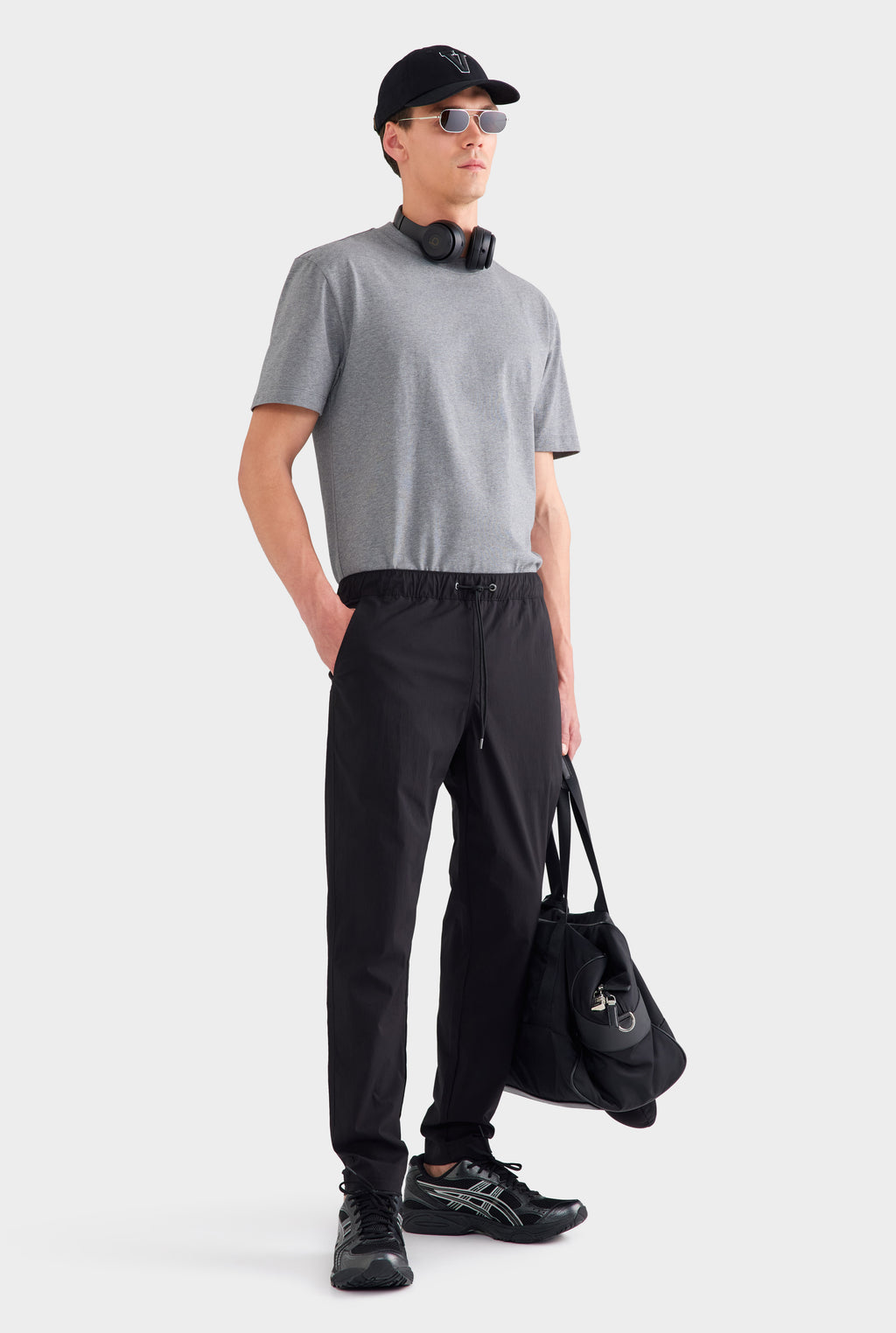 Cotton Stretch Pant - Black