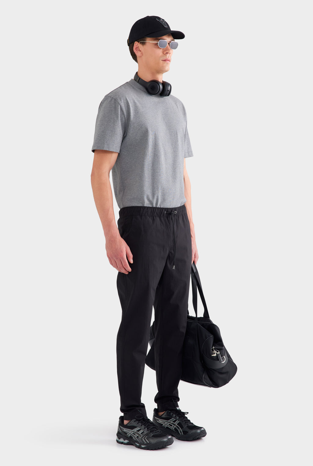 Cotton Stretch Pant - Black