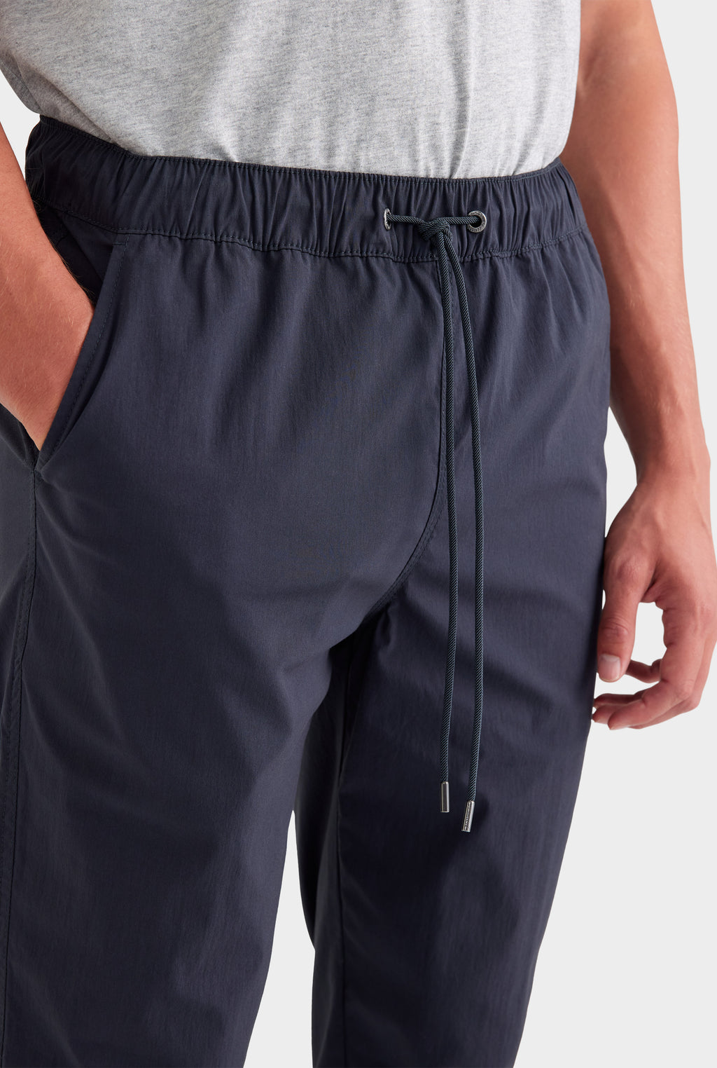 Cotton Stretch Pant - Navy