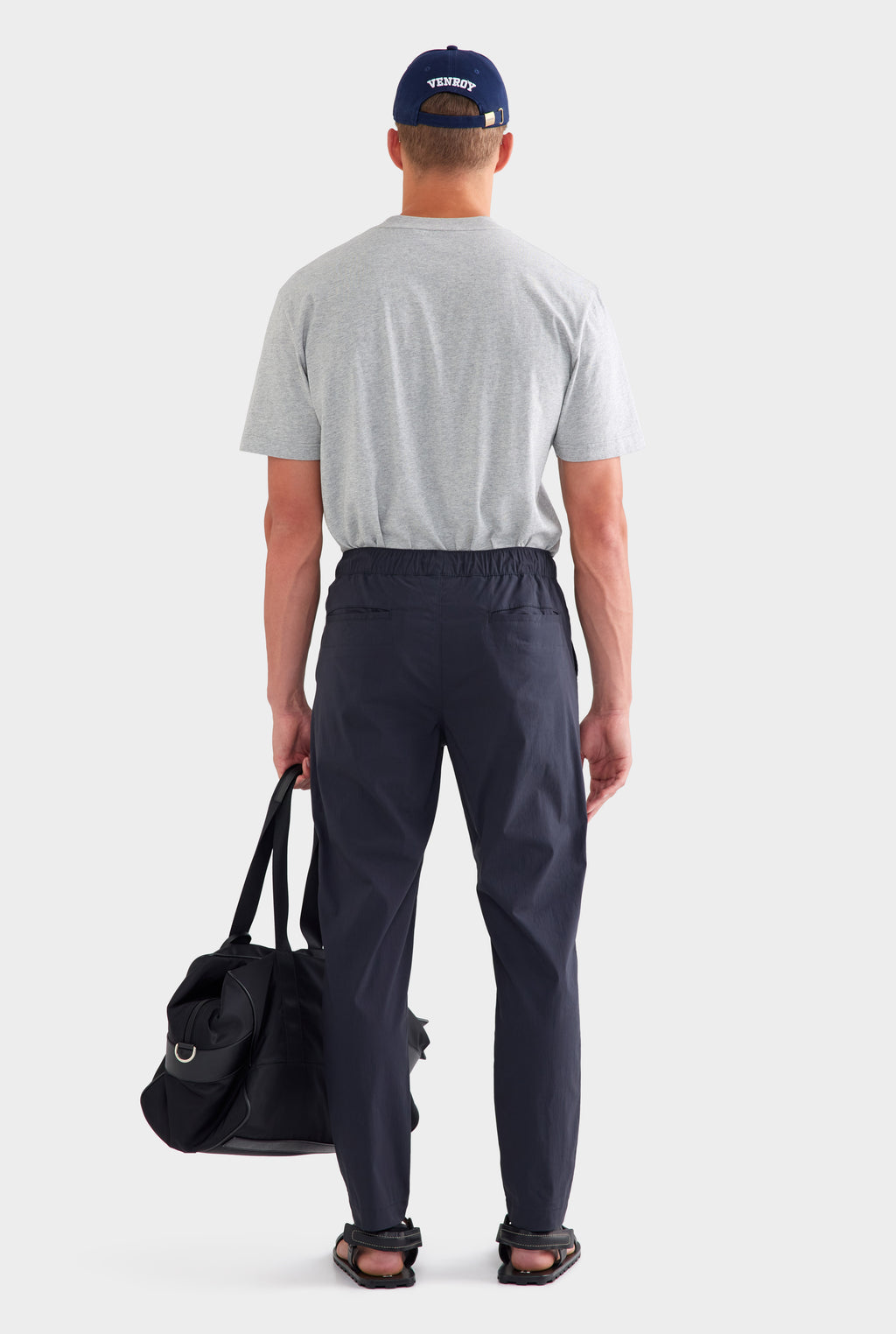 Cotton Stretch Pant - Navy