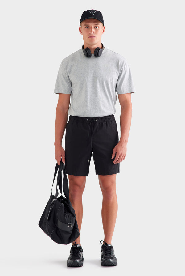 Cotton Stretch Short - Black