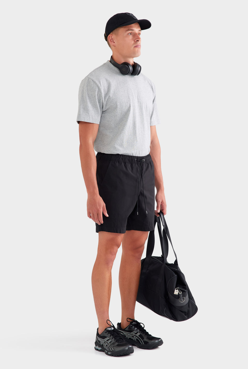 Cotton Stretch Short - Black