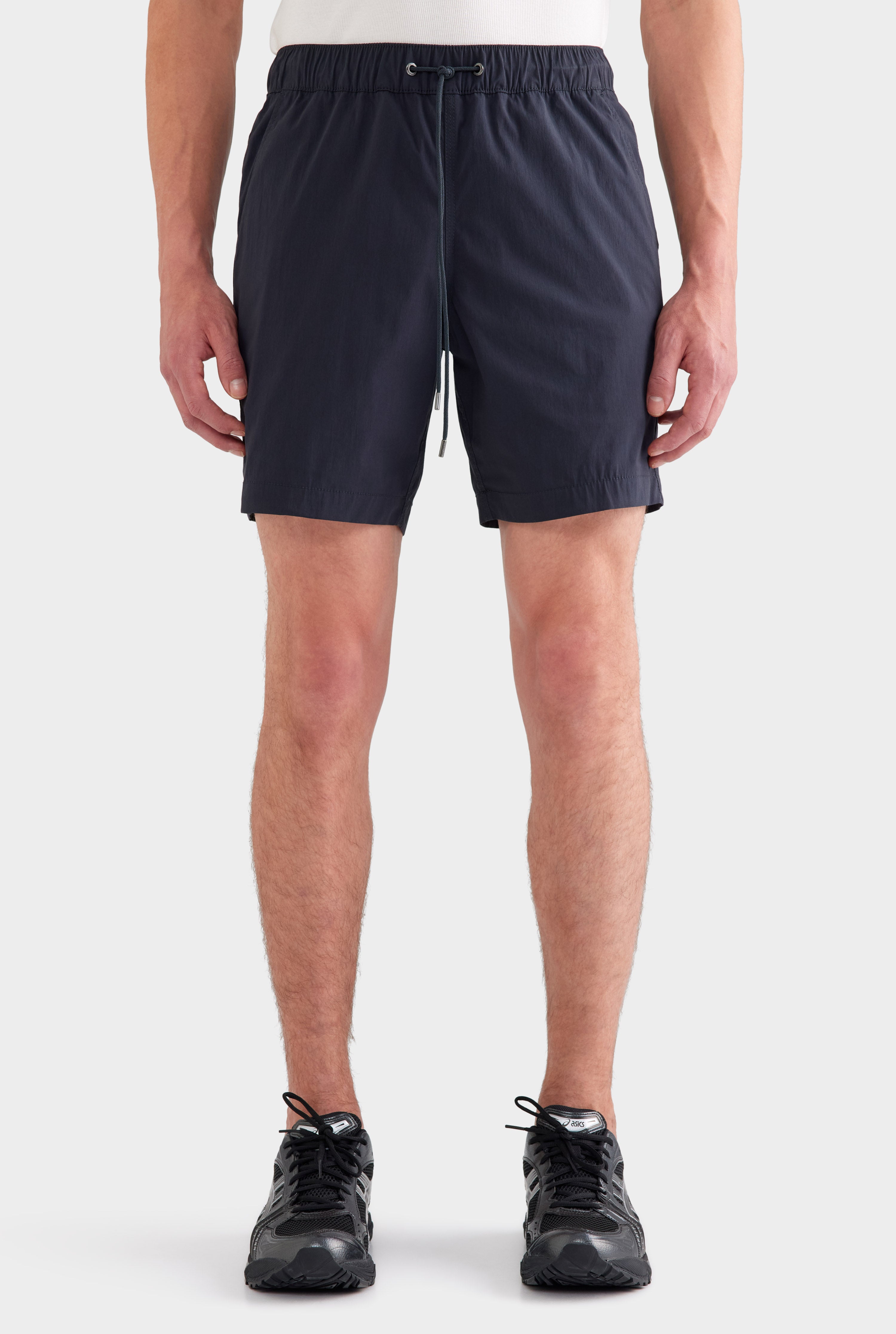 Cotton Stretch Short - Navy