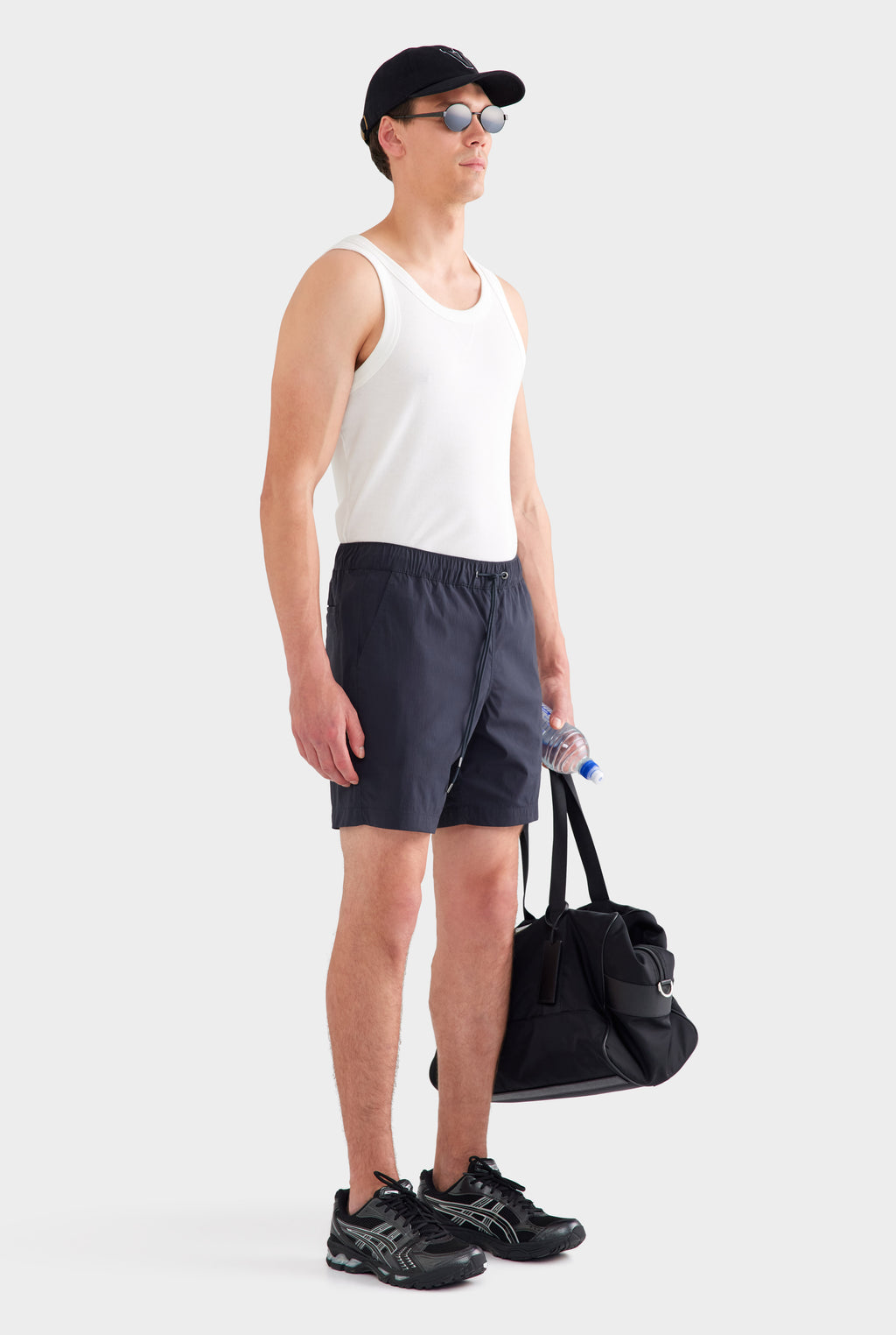 Cotton Stretch Short - Navy