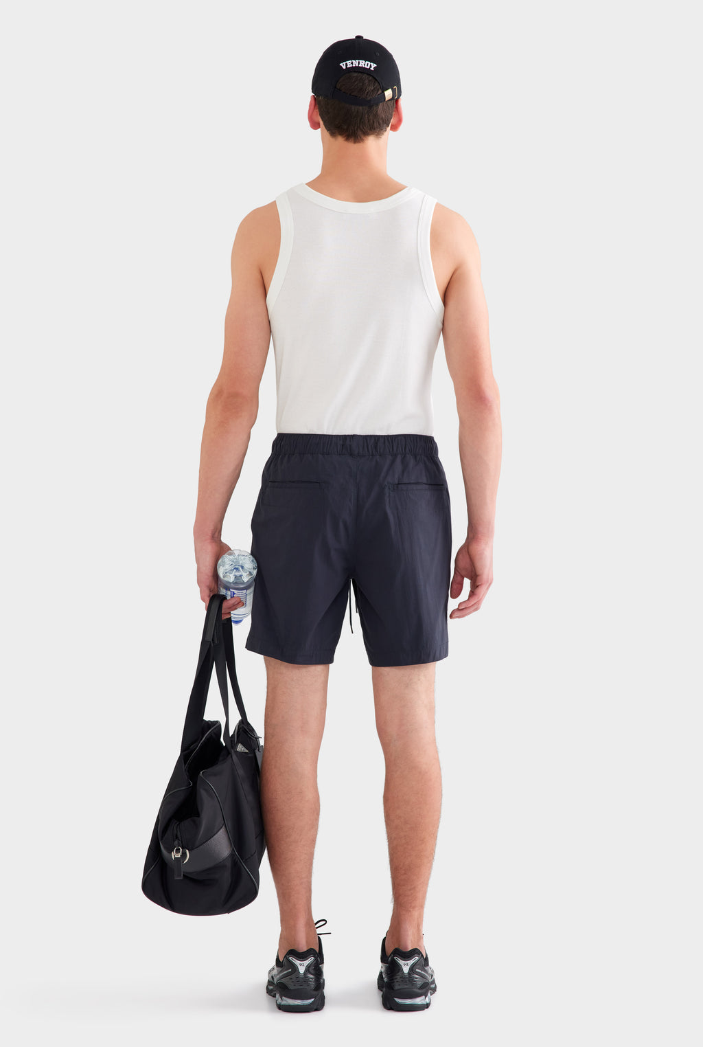 Cotton Stretch Short - Navy