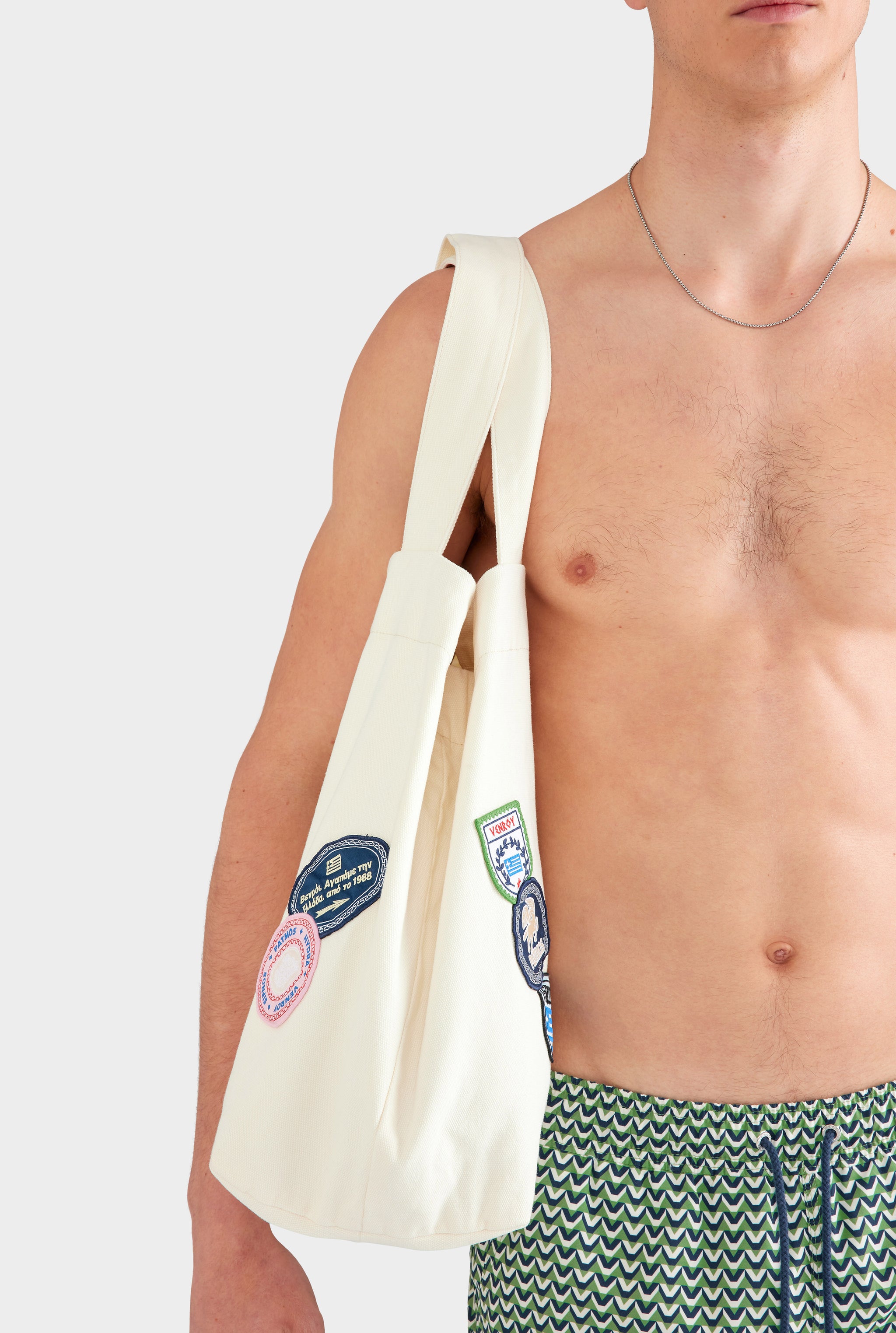 Canvas Traveller Tote - Ecru