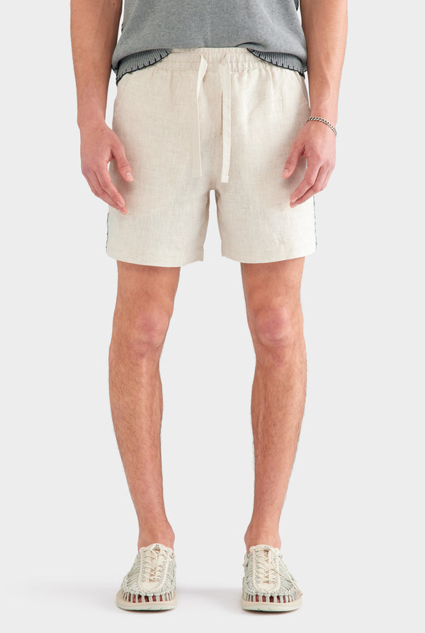 Lounge Short - Sand/Geo Tape